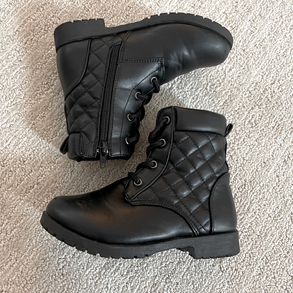 Black Boots 11c Fabkids